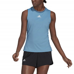 Топ теннисный Adidas Match Tank Top W - hazy blue/white