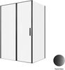 Allen Brau 3.31036.BBA + 3.31048.BBA Душевой уголок  Priority 140x100 3.31036.BBA + 3.31048.BBA черный браш