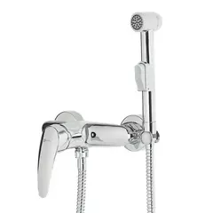 Смеситель настенный LEMARK Linara с гигиеническим душем, латунь/хром LM0418C