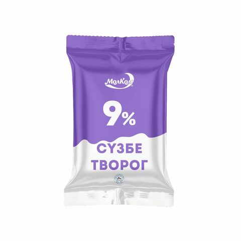 Творог жирный 9% 190 гр Молком КАЗАХСТАН