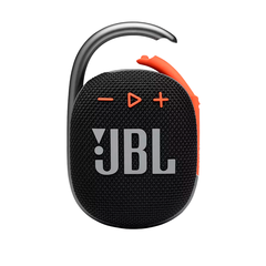 Портативная колонка JBL Clip 4, Black/Orange (Черный)