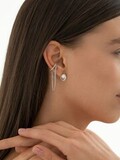 Серьги Континент с жемчугом