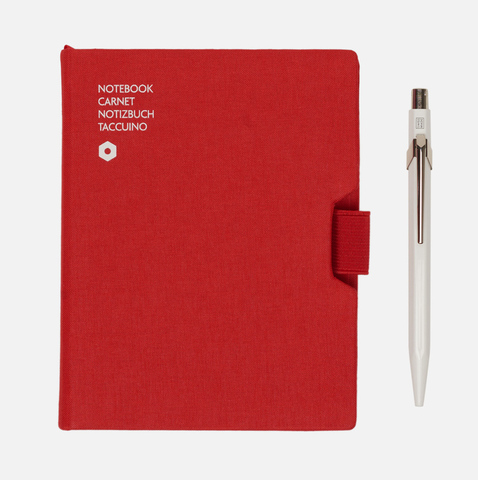 Записная книжка Caran d'Ache Office A6 Red/White (8491.453)