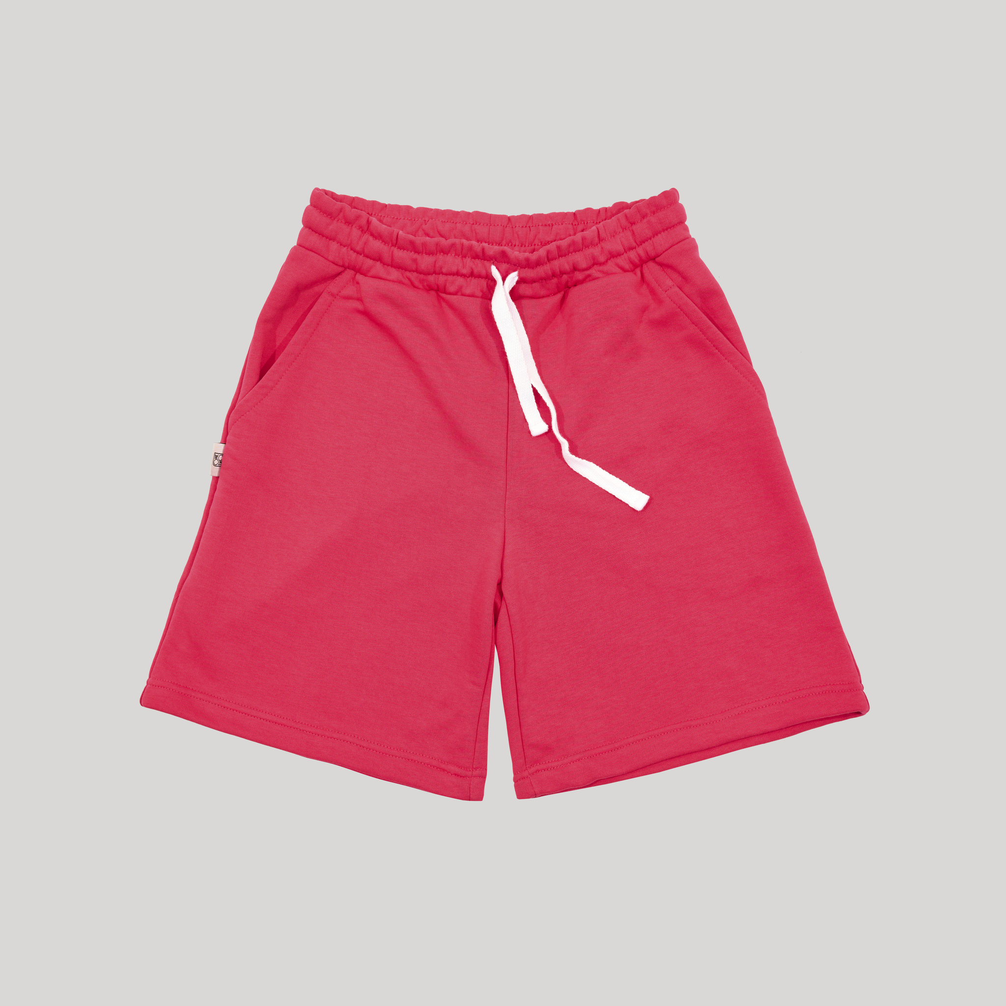 Wide Shorts Bright Rose