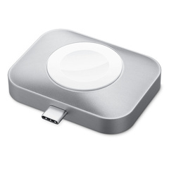 Беспроводная зарядка Satechi Wireless Charging Dock для Apple Watch и AirPods USB-C 2-в-1