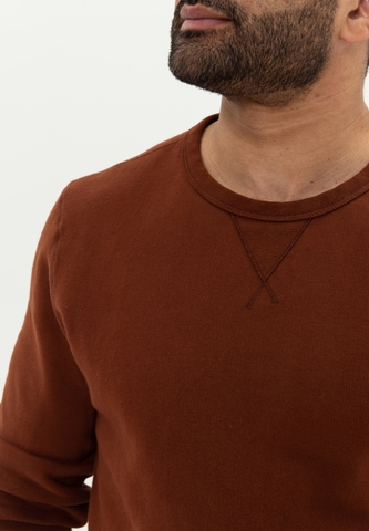 Свитшот Bowery NYC однотонный Bombay Brown