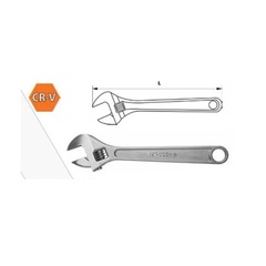 ОПТСНАБТОРГ | Ключ разводной КОБАЛЬТ 260 мм, ширина захвата 35 мм (244-995)