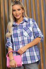 Рубашка Аланта (серо-голубая) Б13398-18М LT Collection