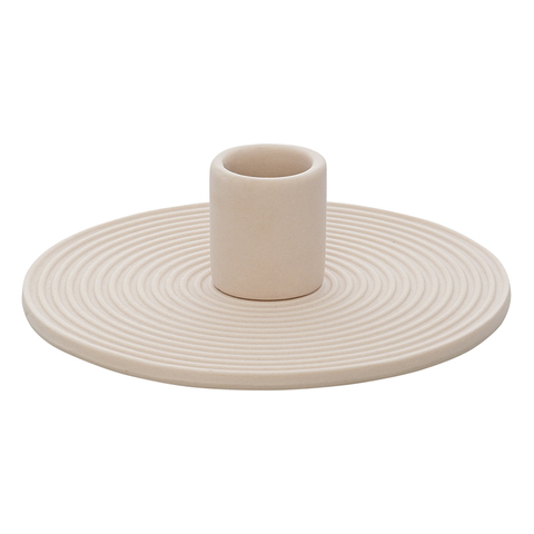 Подсвечник Tkano Essential бежевый