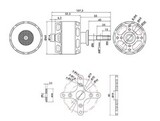 T-Motor AT5220A 20-25CC KV380