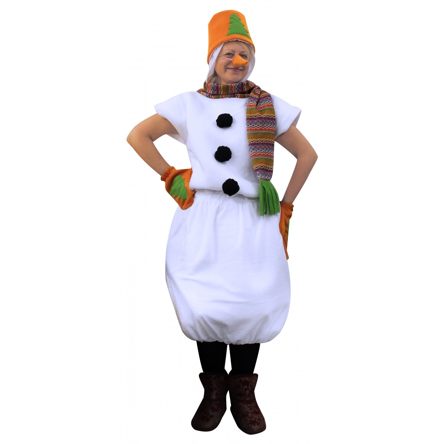 Детский костюм Снеговик Почтовик