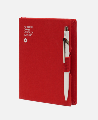 Записная книжка Caran d'Ache Office A6 Red/White (8491.453)