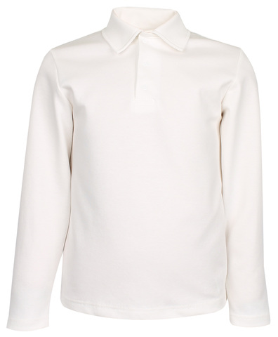 Поло Белый Снег, цвет молочный