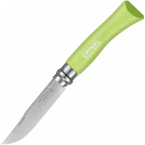 Нож складной перочинный Opinel Tradition Colored №07, 186 mm, зеленый (001425)