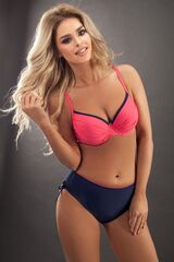 Купальник Laura new Navyblue-Raspberry