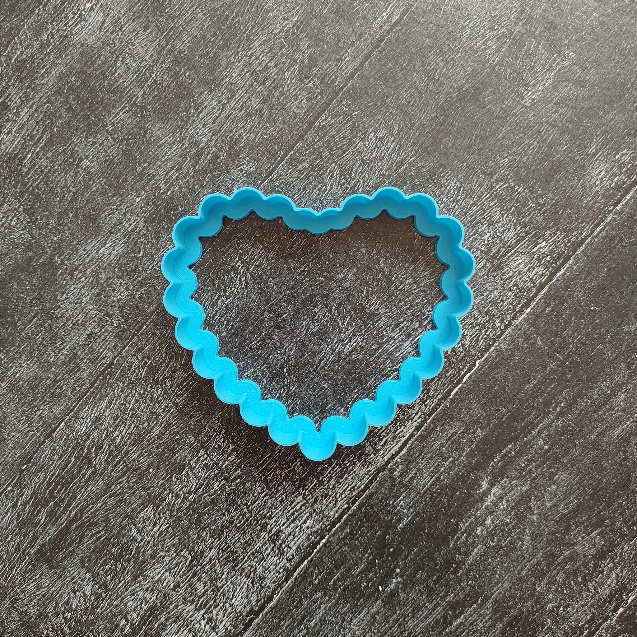 Сердце №38 ажурное