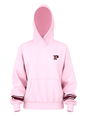PINK КЛАССИЧЕСКИЙ ФЛИСОВЫЙ ХУДИ