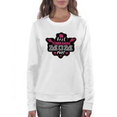 Свитшот "Лучшая мама Померанского Шпица"