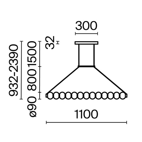 Подвесной светодиодный светильник Maytoni Amulet MOD555PL-L18G3K