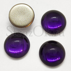 Кабошоны из стекла Imperial Purple, Полусфера на StrazOK.ru