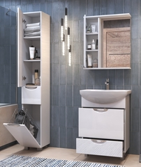 Шкаф навесной с зеркалом Callao 600 (левый)