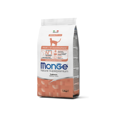 Сухой корм для взрослых кошек из лосося Monge Cat Speciality Line Monoprotein Adult 1,5кг