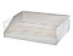 Коробка для 12 капкейков с пластиковой крышкой