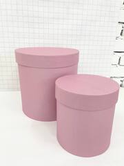 Цилиндр одиночный, Пыльная роза, 20*20 см, Пыльная роза, 1 шт.