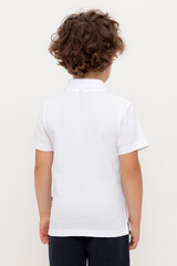 джемпер  для мальчика  КР 302630-1/белый к566