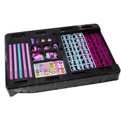 
          Набор для создания украшений Alingar, 435х290х55мм, "Diy fashion bracelets", буквы, фигуры слайдеры, пласт.ремешки, подвес., наклейки, карт.уп.