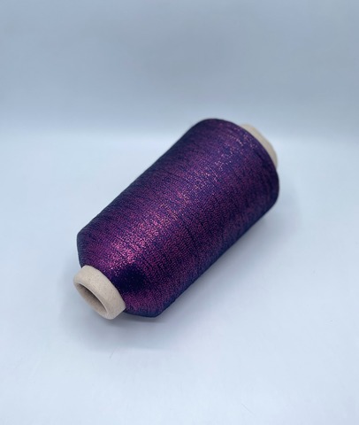 Torcitura di Domaso, LARIO, 4750м, 80%Вискоза, 20%Полиэстер(люрекс), Чернильно-розовый(33), арт-36966