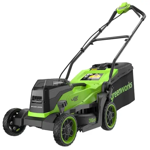 Газонокосилка Greenworks GD24X2LM361 2×24V (36 см) аккумуляторная, без АКБ и ЗУ