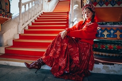 Fox and Swan. Kolomenskoye.