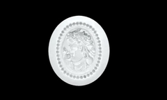 Силиконовый молд камея