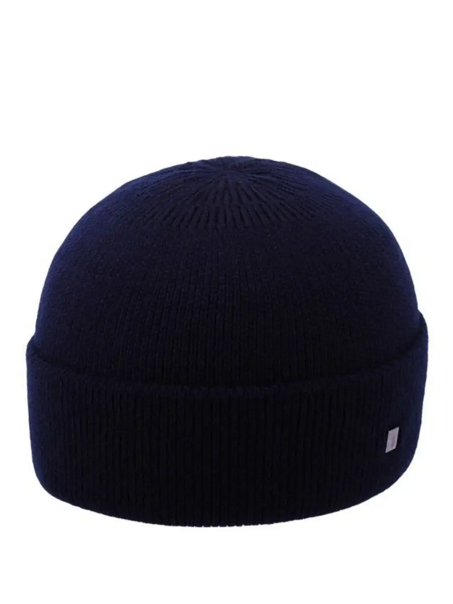 Шапка мужская зимняя шерстяная вязаная с подкладкой утеплителем из флиса, зимние мужские шапки