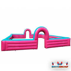 Надувная детская площадка «Страна улыбок», 8×6×2 м