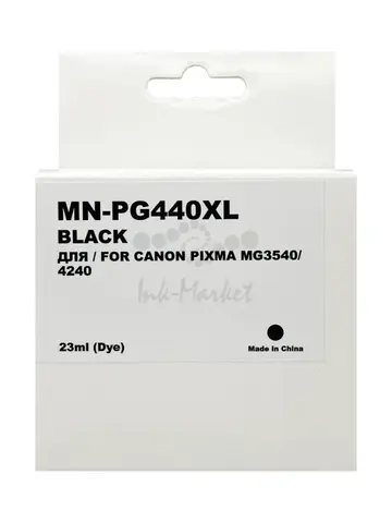 Картридж Myink PG-440XL для CANON PIXMA MG3540, MG4240 Black (23ml)