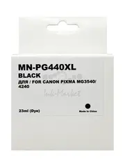 Картридж Myink PG-440XL для CANON PIXMA MG3540, MG4240 Black (23ml)
