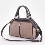 Сумка Саломея 257 македония тауп + шоколад