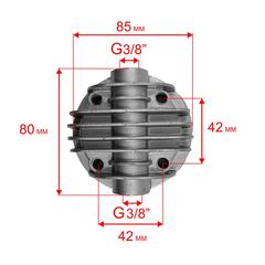 Головка цилиндра QUATTRO ELEMENTI Piccolo 6 (770-186-023)