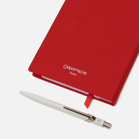 Записная книжка Caran d'Ache Office A6 Red/White (8491.453)