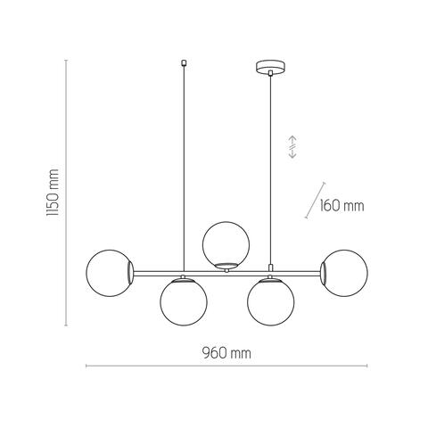 Подвесной светильник TK Lighting Celeste 6219