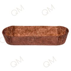 Тарталетки овал OV5 (коричневая) 40*105*25 мм, 100 шт