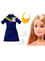 Набор одежды для куклы Barbie серия Tokyo Olympics синее платье