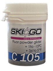 Порошок SkiGo Fluor powder C105 +1/-15, blue, 30 г