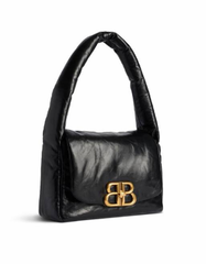 Сумка-слинг BALENCIAGA MONACO черный