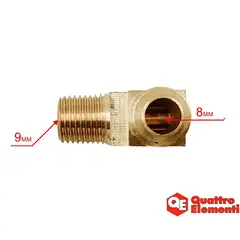 Патрубок QUATTRO ELEMENTI Pacific-24 выпусной (770-216-040)