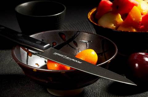 Нож кухонный универсальный 12см Samura Shadow SH-0021/K