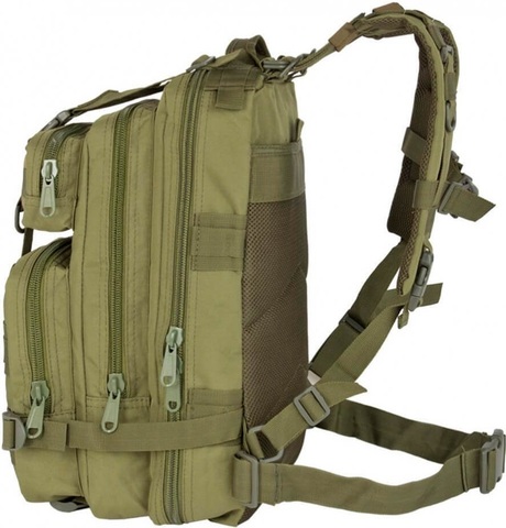 Картинка рюкзак тактический Skully Tactic RWZS29 пиксель песок-зеленый - 5
