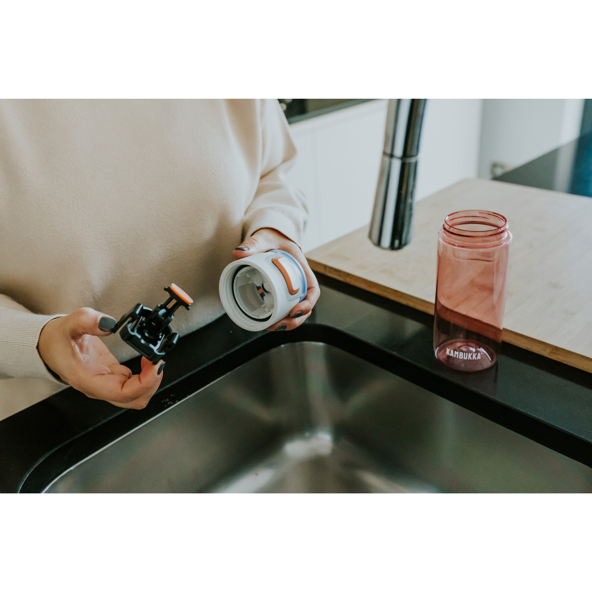 Бутылка для воды Kambukka Elton (500 мл), Розовый, арт. 11-03027 - фото 8